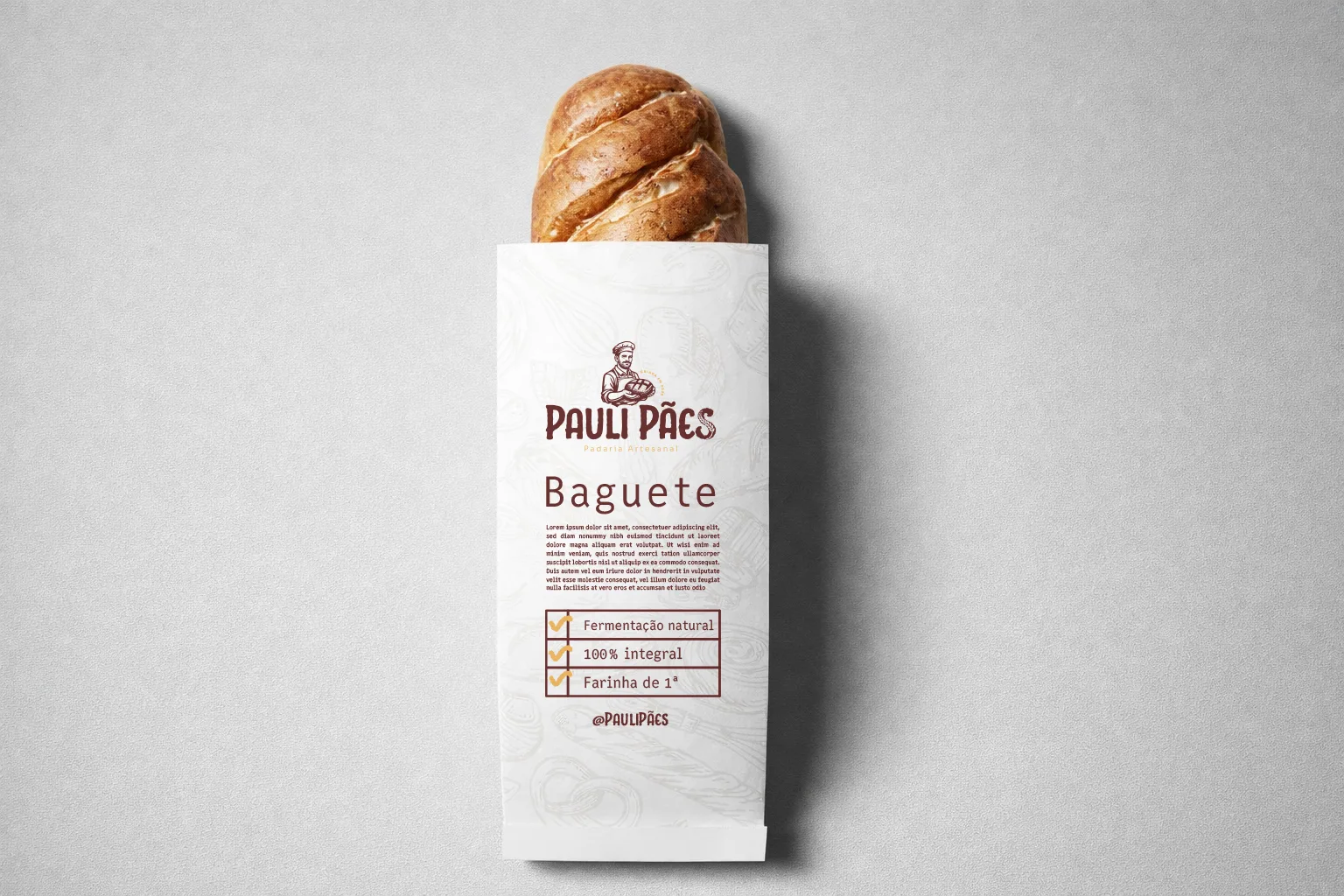 Aplicação da identidade Pauli Pães