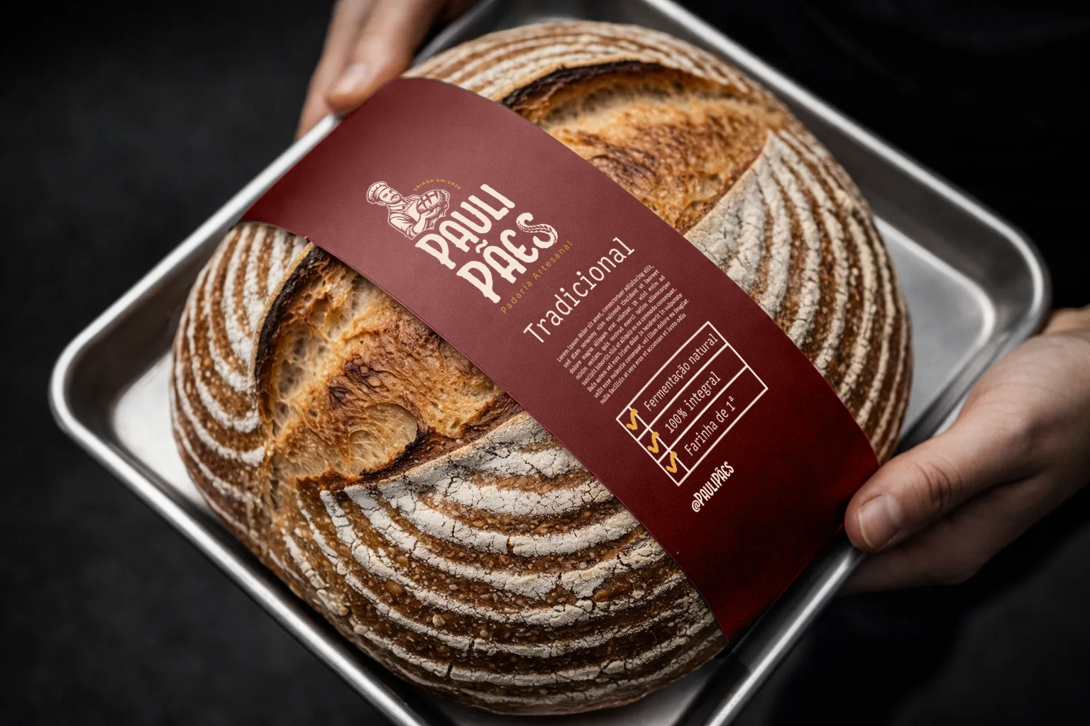 Aplicação da identidade Pauli Pães