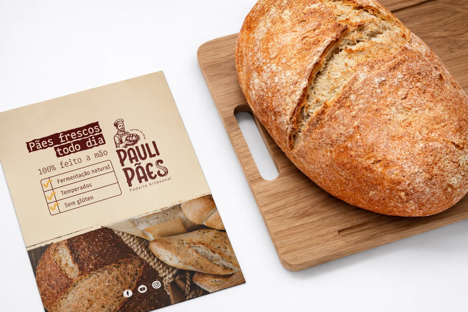 Aplicação da identidade Pauli Pães
