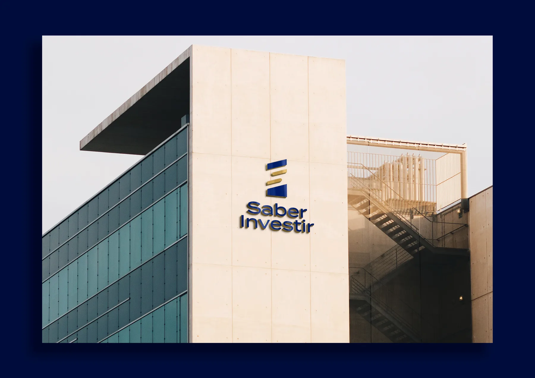 Aplicação da identidade Saber Investir
