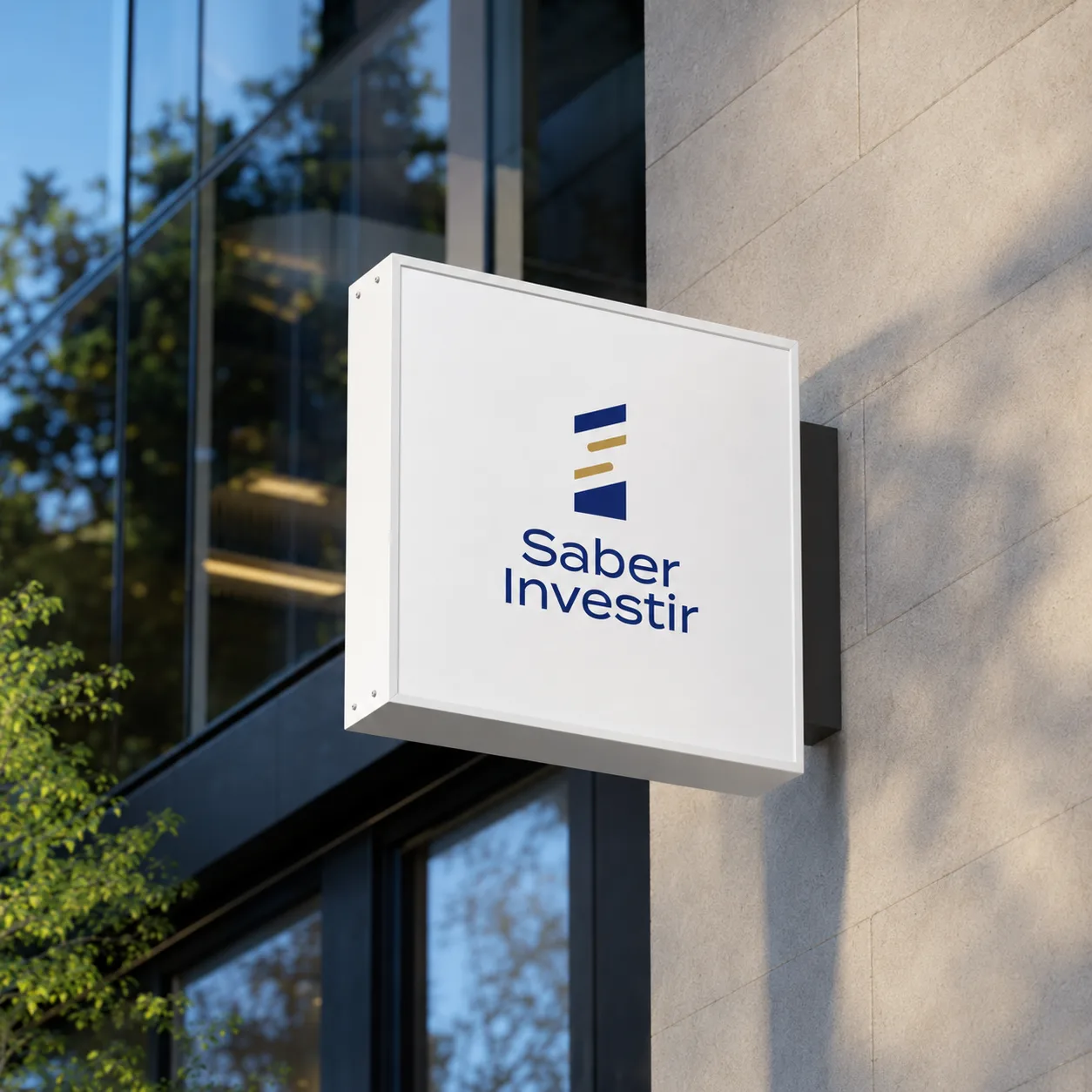 Aplicação da identidade Saber Investir